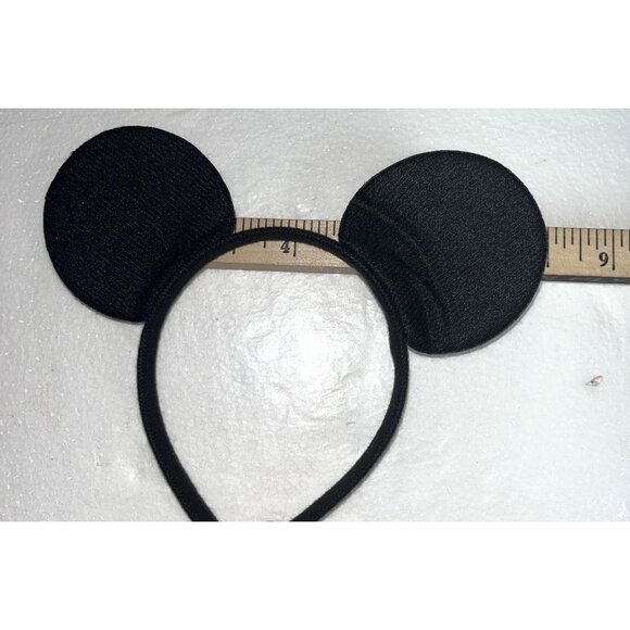 Black Mickey Mouse Ears Headband For small Adults & Kids Party Favors Disney - Picture 2 of 2